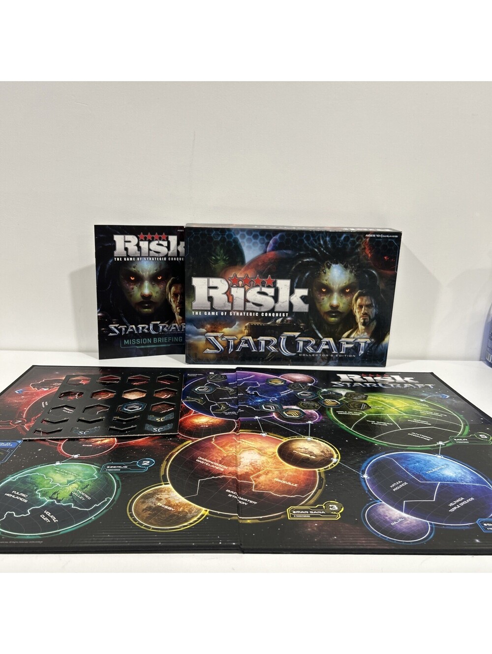 RISK: StarCraft Collector’s Edition Board Game Complete Vintage